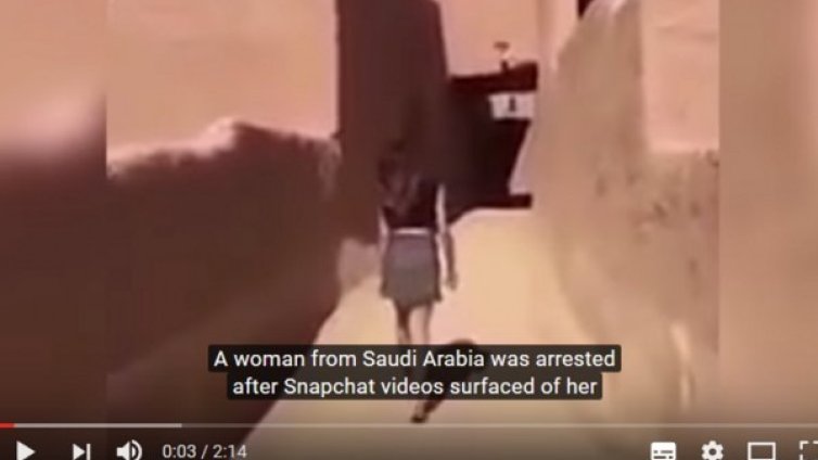 Без обвинение! Пуснаха саудитката, заснета с минижуп