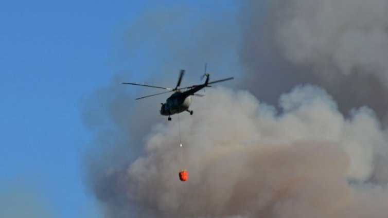 Пожарът в Кресненското дефиле се разраснал през нощта