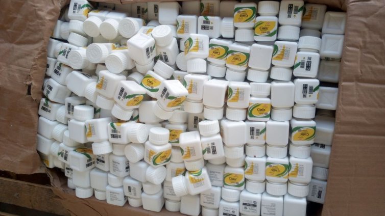 Митничари задържаха 2,3 тона виагра в български ТИР