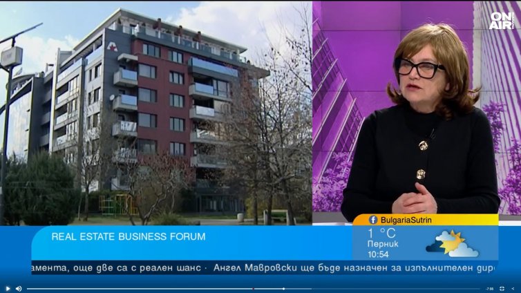 Снежана Стойчева: В София цени под 2200 евро за кв.м не се виждат