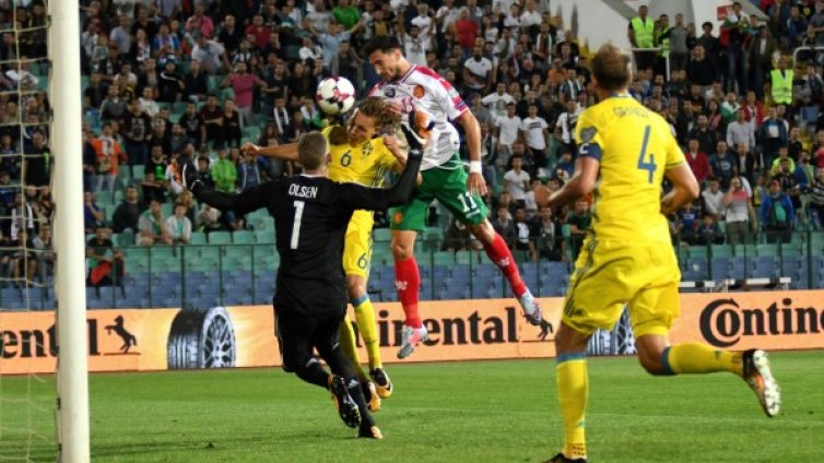 България победи фаворита Швеция с 3:2