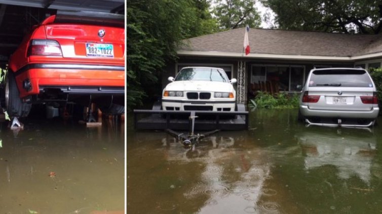 Да си спасиш най-скъпото от урагана &ndash; BMW-тата...