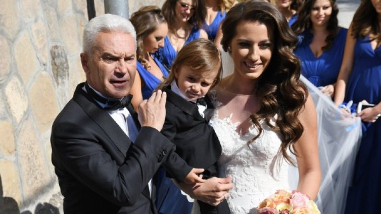 Сватба е! Волен Сидеров и Деница Гаджева си казаха заветното "Да"