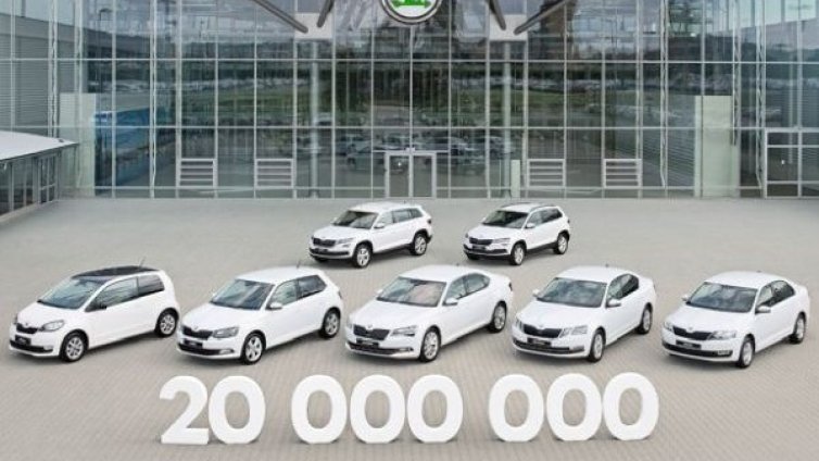 Skoda мина границата от 20 млн. произведени коли