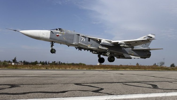 Руски "Су-24" се разби при излитане в Сирия