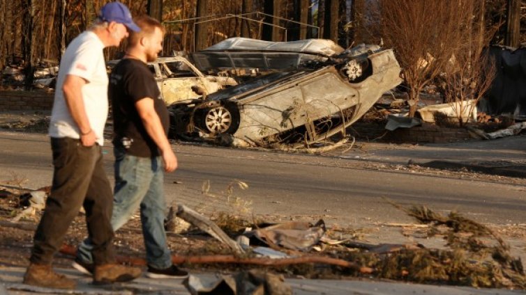 След пожарите в Калифорния: 31 жертви, стотици в неизвестност