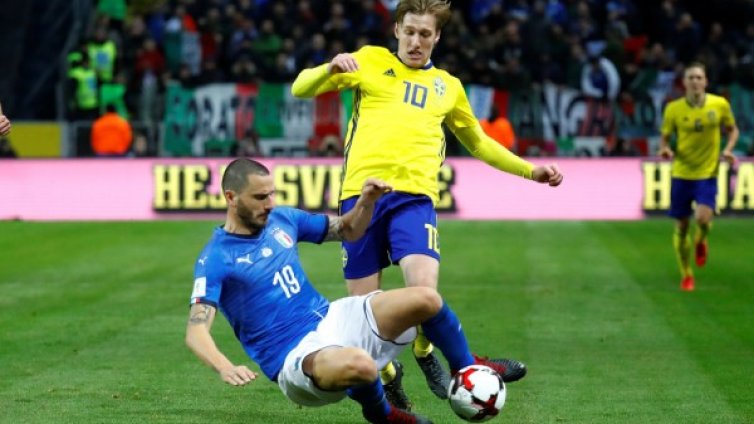 Швеция излъга Италия, "адзурите" на прага на голям провал 