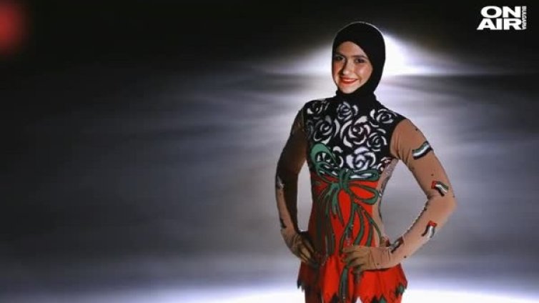 От пустинята до леда: Захра Лари – фигуристка с кънки и хиджаб