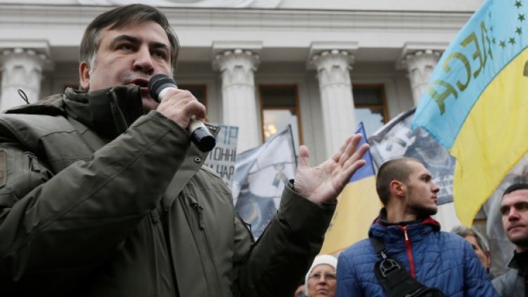 В Киев: Михаил Саакашвили заплашва да скочи отвисоко