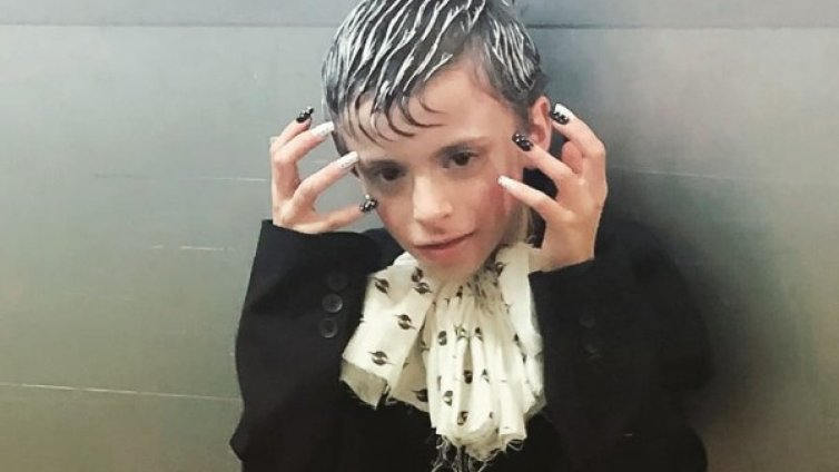 Трансдженър на 10 г.: Дезмънд на модния подиум в Ню Йорк