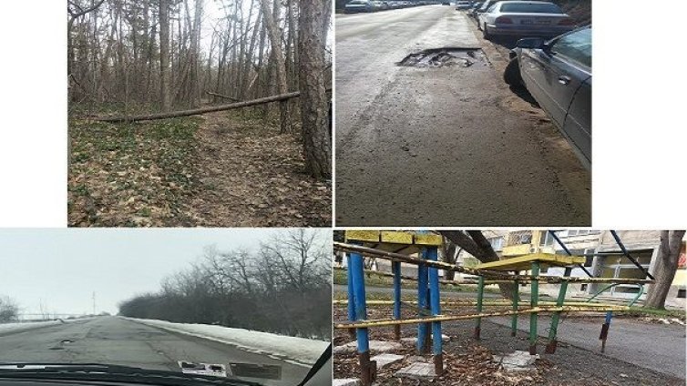 След зимата: Сигнали за дупки, дупки и пак дупки