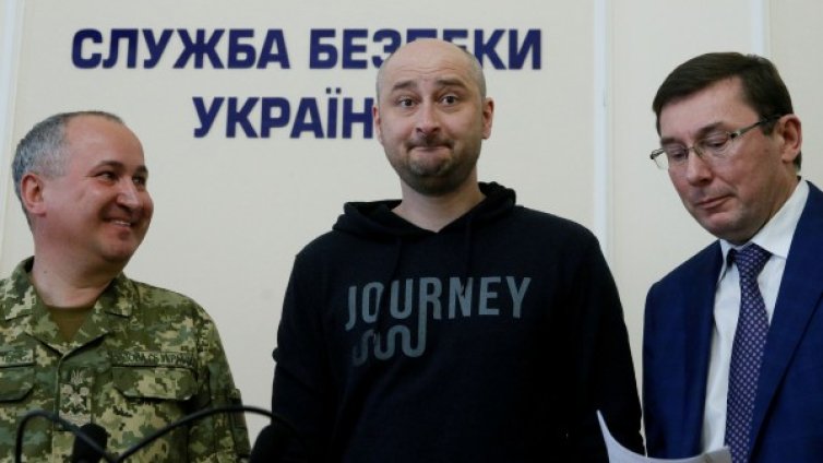 "Убитият" журналист &ndash; пропагандата на Москва и Киев