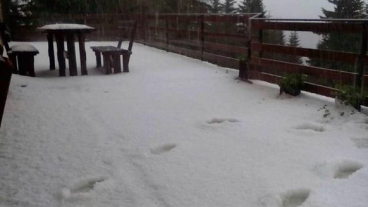 На "Преспа" &ndash; преспи след порой от градушка!