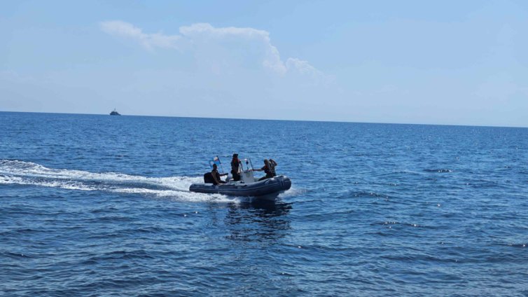 Военни унищожиха паднал в морето дрон, на 40 км от Ахтопол