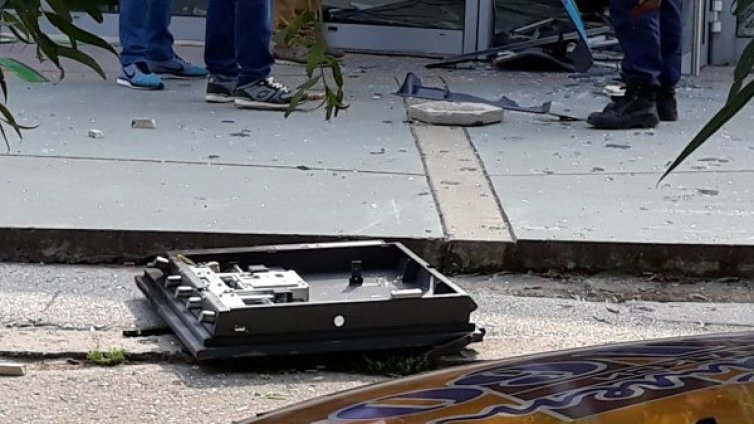 Шумът от взривения банкомат в Пловдив събудил половината квартал