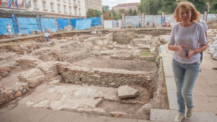 Древна и модерна! Сред ремонтите &ndash; антична гробница на "Московска"!