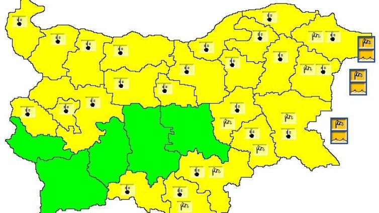 Студ и сняг над страната, температури до минус 5 &deg; 