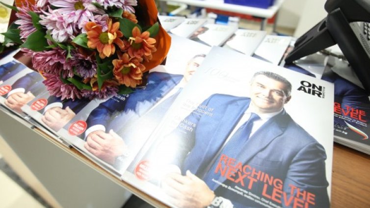 Бордното списание  The Inflight Magazine отпразнува стотния си брой