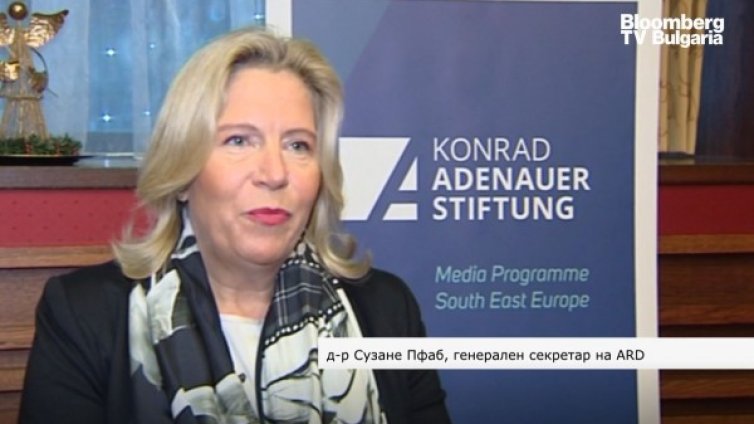 Д-р Сузане Пфаб: Задачата на медиите е да научат хората да работят с тях!