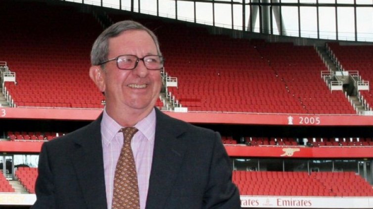 Почина бившият президент на Арсенал Хил Ууд