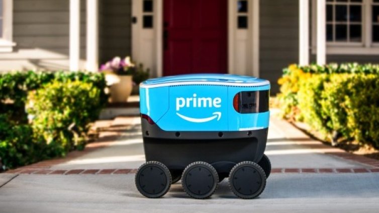 Amazon представи доставчика на бъдещето – малък  робот 