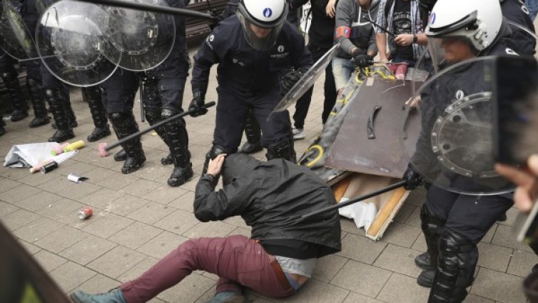 Неуредици и протест на жълти жилетки по време на вота в Белгия
