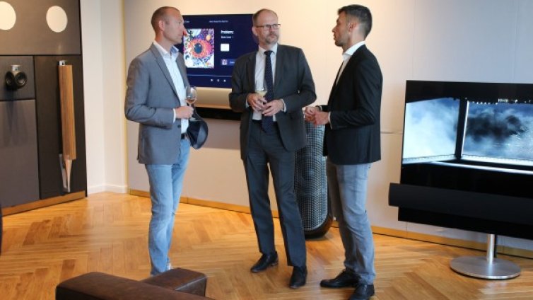 Върхови звук, картина и елегантност - в новия шоурум на Bang & Olufsen в София