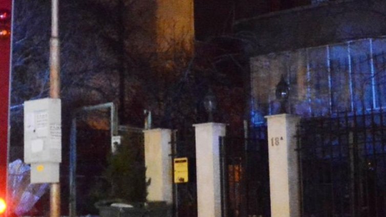 Горя домът на ходжата в шуменското село Янково 