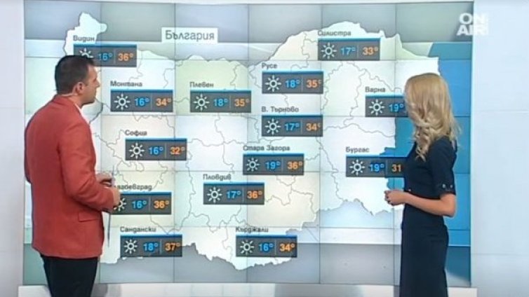 Седмицата започва със слънце и жега, след това ни чака и дъжд