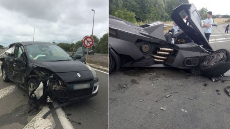 Катастрофа с Батмобила? Кола за 1 млн. лири &ndash; унищожена