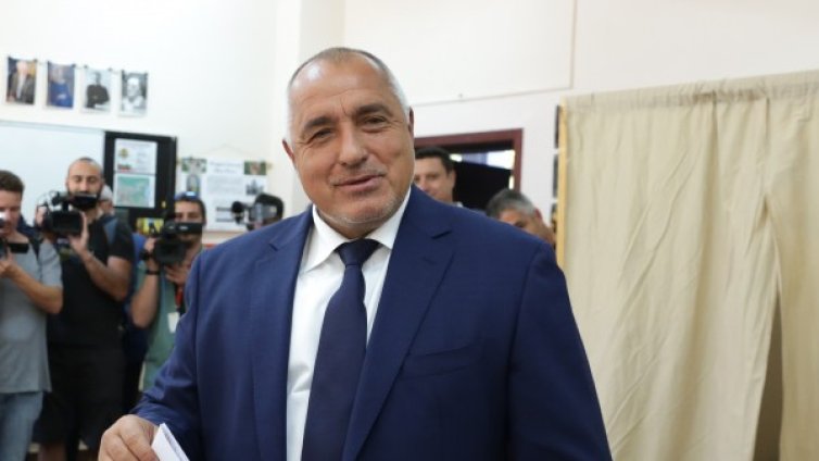 Бойко Борисов гласува за тези, които са построили метрото, парковете...