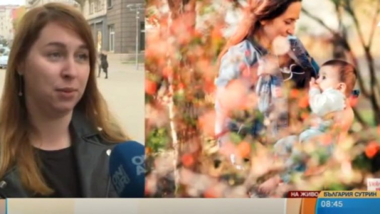 Фотографски проект "На светло" в защита на кърмещите майки