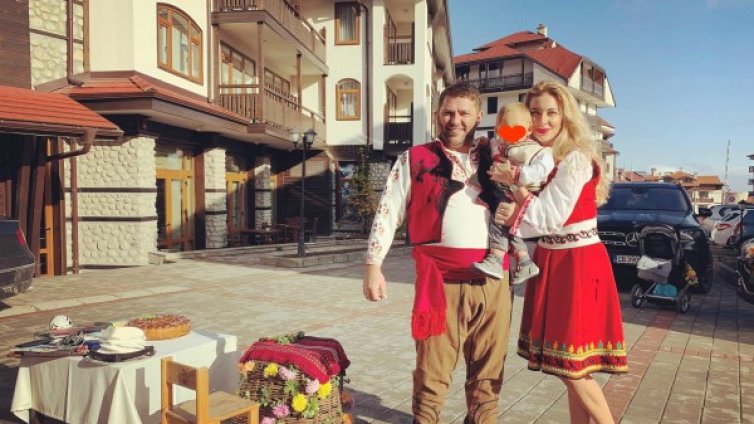 Синът на Антония Петрова-Батинкова с прощъпалник