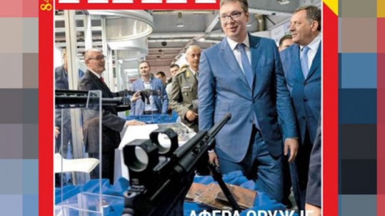 Снимка с пушка, насочена срещу Вучич, разбуни Сърбия 
