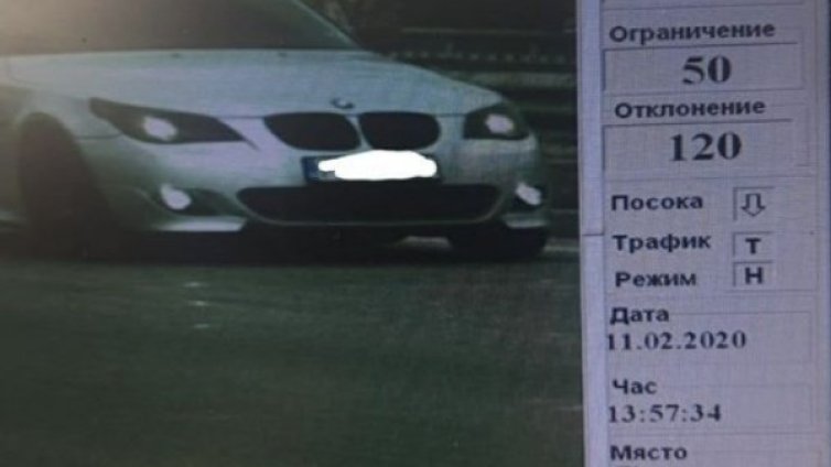 Джигит "лети" със 170 км/час по булевард в Пловдив