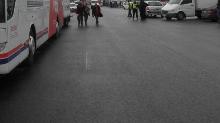 Автобусите също спряха да возят пътници до Италия 