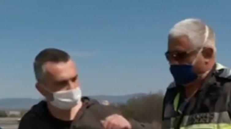 Пиян мъж се опита да мине през едно от КПП-тата край София