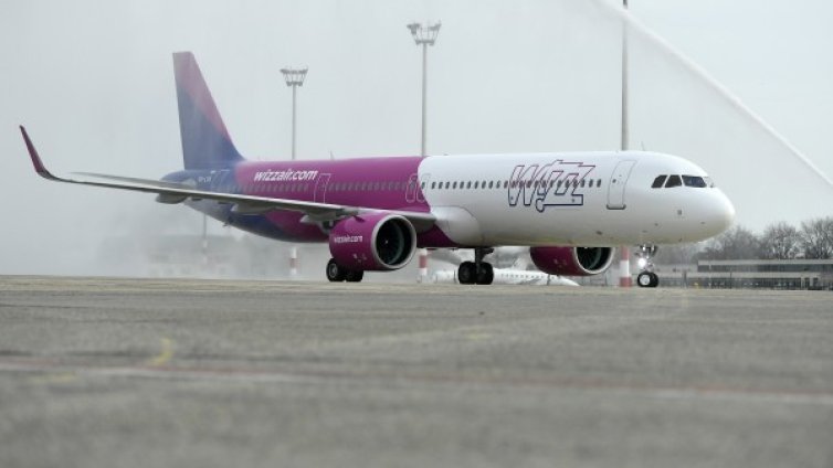 Без полети на Wizz Air от Варна до 3 европейски страни от 1 май 