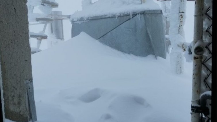 20 см сняг натрупаха на Мусала