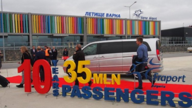 Оживление на Летище Варна, 100 полета през седмицата 