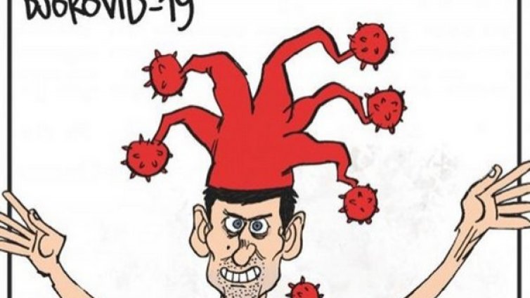 Французи лепнаха прякора "Джоковид 19" на Новак Джокович 