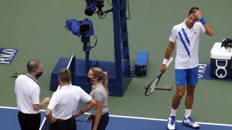 Заради гафа на US Open глобиха Джокович с $10 хил. 