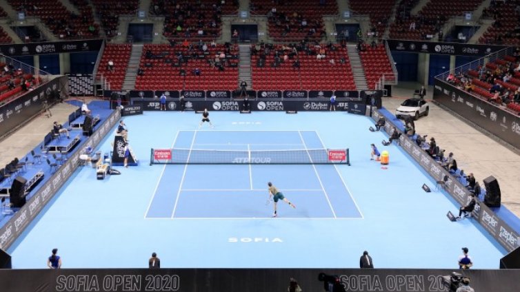 Красен Кралев на полуфиналите на Sofia Open 2020