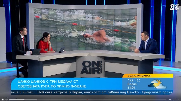 Шампионът Цанко Цанков: Зимното плуване става все по-популярно 