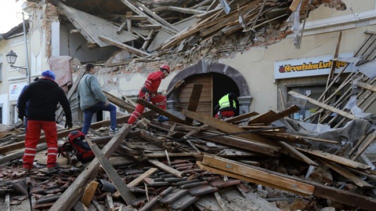 В епицентъра на труса: Цялата гора се движеше във всички посоки