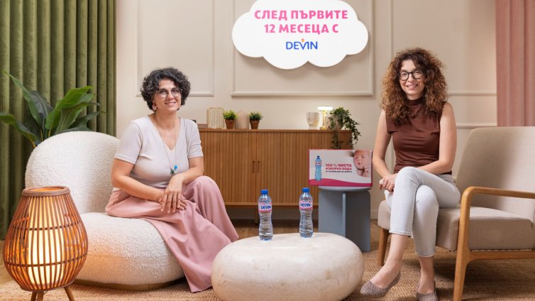 Какво предстои след първите 12 месеца на бебето? DEVIN Изворна стартира подкаст за родителството