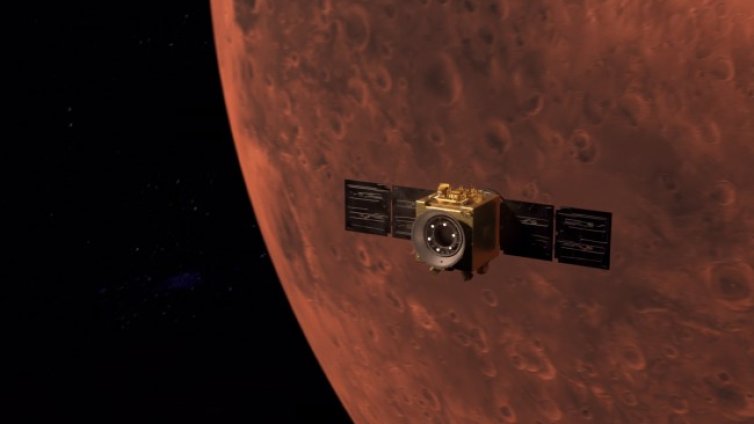 Първата арабаска сонда засне Марс
