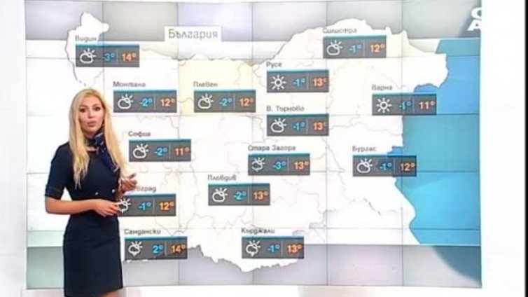 По-топъл ден, температурите стигат до 14 градуса