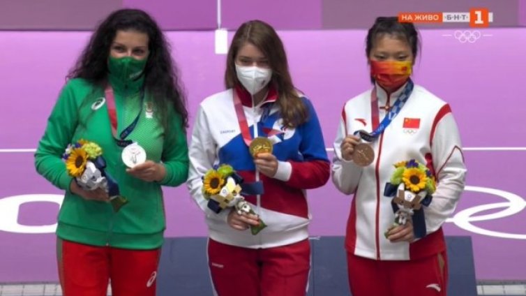 Антоанета Костадинова със сребро на Олимпиадата в Токио!
