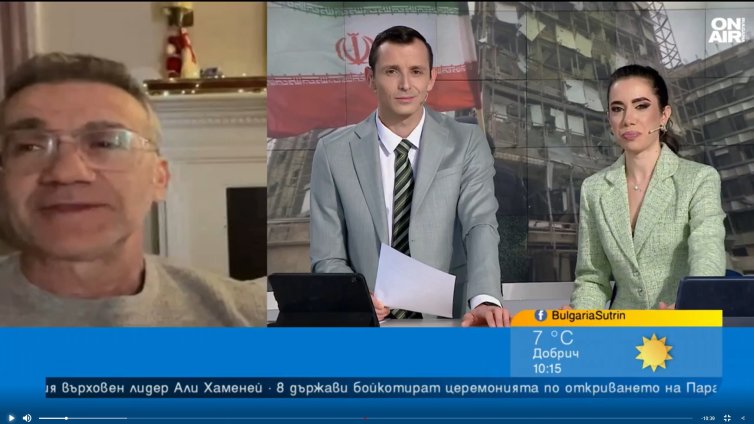 Проф. Мермерски: Целта на Тръмп е да спре ядрената програма на Иран